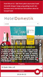 Mobile Screenshot of hoteldomestik.com